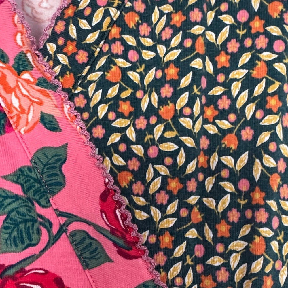 Matilda Jane Pink and Red Floral Kids Dress - Picture 2 of 4